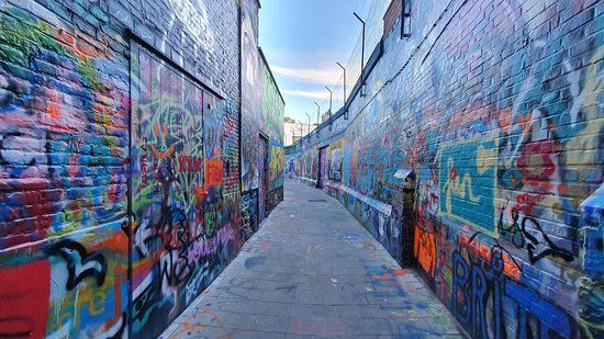 Calle de los graffiti