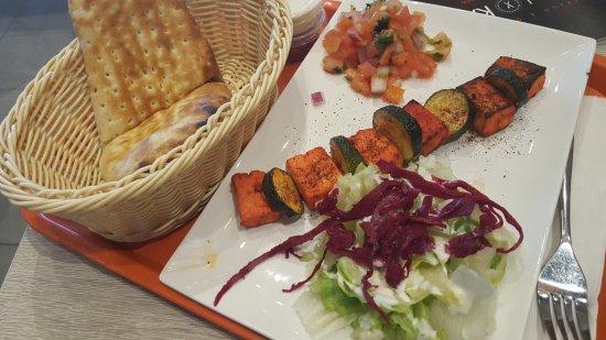 Naan and Kabob