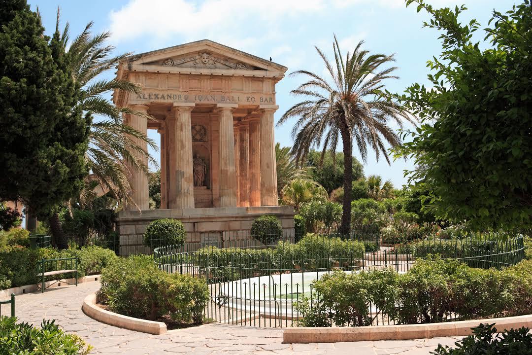 Jardines superiores de Barrakka