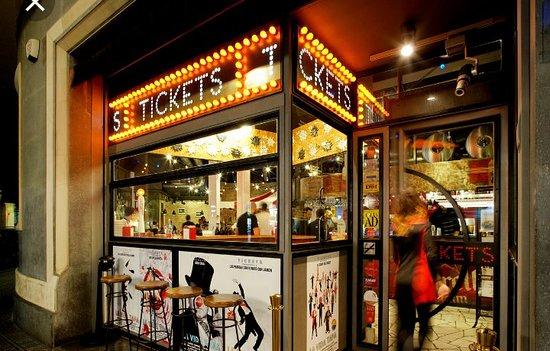 Tickets bar