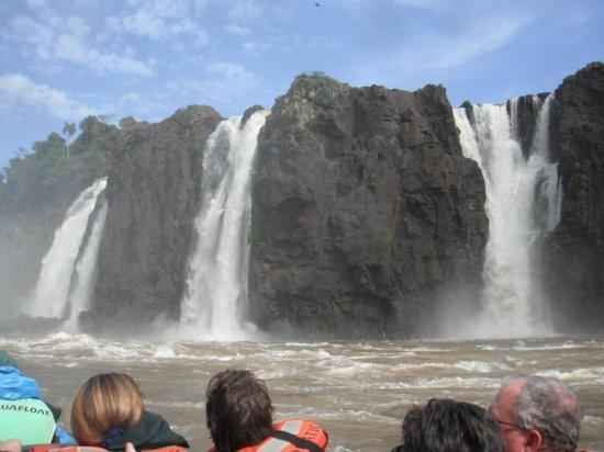 Rafting in the River Iguacu