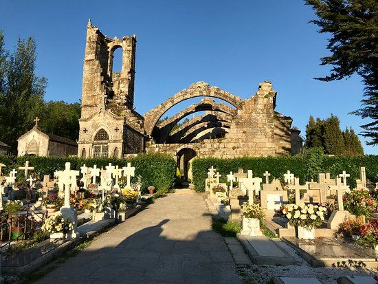 Ancient Saint Mary church in Cambados